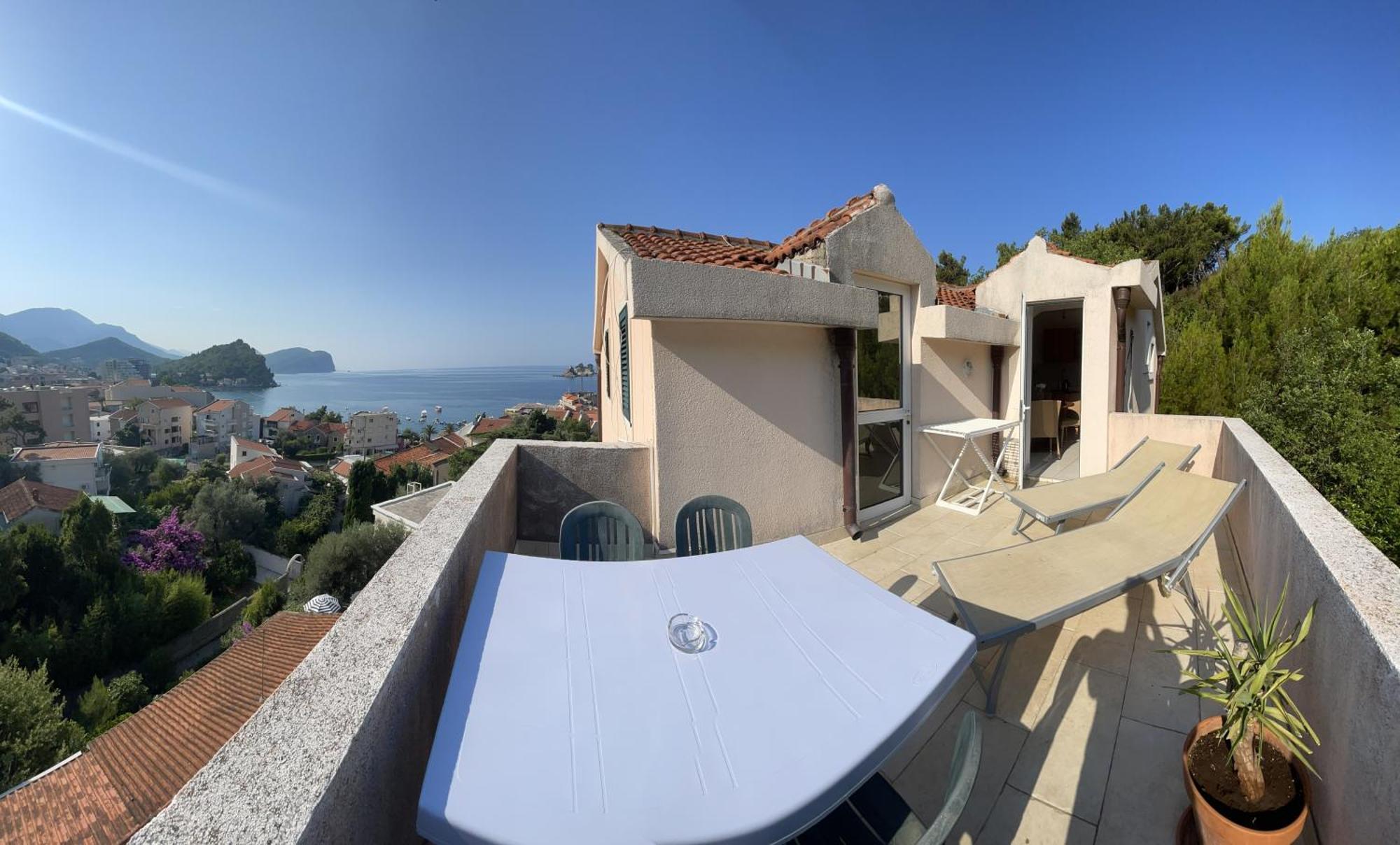 Apartments Mandarina Garden Petrovac Kültér fotó